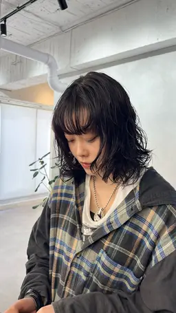 レディース メンズパーマカット