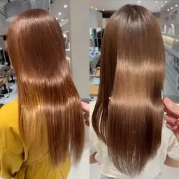 カット+美髪改善ストレート+髪質改善トリートメント