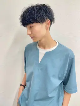 【men's/ladies 共通coupon】カット＋ハイライトブリーチ＋オンカラー＋ヘアマスクトリートメント【土曜不可