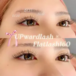 【✧･ﾟアップワード×フラットラッシュ160本まで✧･ﾟ】