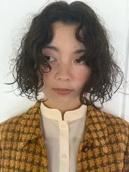 フワフワパーマ+プチトリートメント