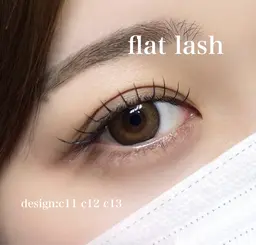 束感フラットラッシュ100本🌷
