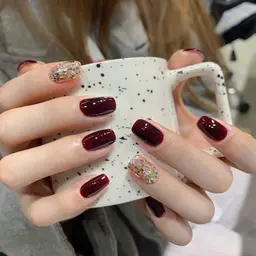 ❤️💚💛ワンカラネイル💅4550