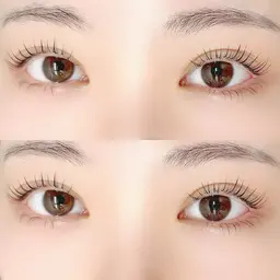 🤍上まつ毛パーマorパリジェンヌ+ブラックティント