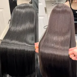 【透明感重視⁉️】カット✂️＋アディクシーカラー🌈💕︎＋TOKIO5STEPトリートメント＋超音波アイロン🫧🎀