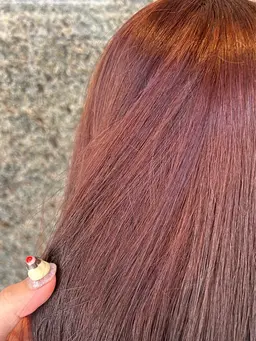 【色味をしっかり出したい方はこちら♪】ダブルカラー＋トリートメント