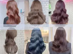 前髪顔周りカット+髪質改善inケアカラー🫧✨✂