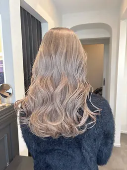 ダメージレス✨ブリーチ無しダブルカラー+濃密TR