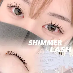 【🐣OPEN記念💛】シマーラッシュ60本(エクステ+パーマ)オフ無料🐰⋆⭒˚.⋆𝜗𝜚