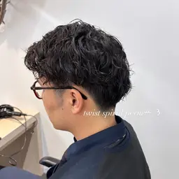 メンズカット+パーマ🌀+頭皮ケアスパ