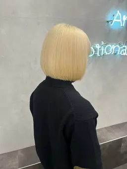 【人気No.1】透明感ダブルカラー✨ブリーチ込み