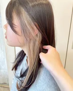 【ブリーチあり】インナーカラー