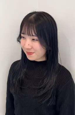 人気No.1メニュー👍🌈カット＋カラー＋オージュアトリートメント