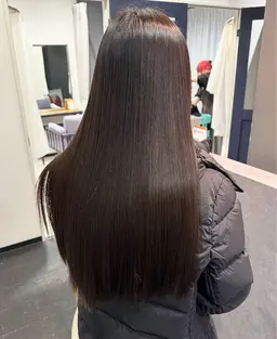 【直前予約OK】今までなかった！朝ラク南式酸性ストレートパーマ✨️《マッサージ付き》