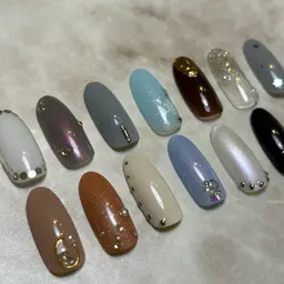 【オフ込】ワンカラー・ラメグラ 1本アートコース