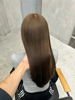 【カラーで迷ったらコチラ✨】メンテナンスカット+ブリーチ無しpremiumダブルケアカラー+超音波髪質改善トリートメント