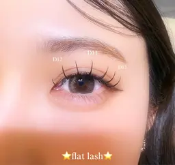 ‼️当日限定‼️💎最新LEDマツエク💎フラットラッシュ【80​〜​100本】オフ無料✨