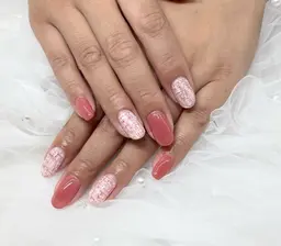 【冬の定番アート】オフなし💅ツイードネイル（お写真のデザイン）今だけお値打ち✨