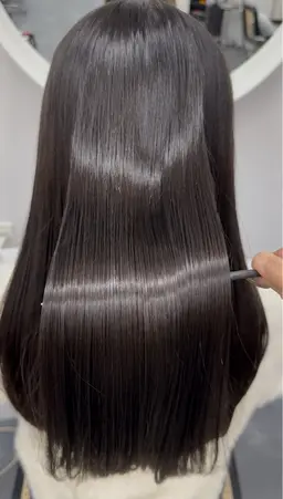 🫧『11月限定』トリートメント、カット付き♪ストレート縮毛矯正