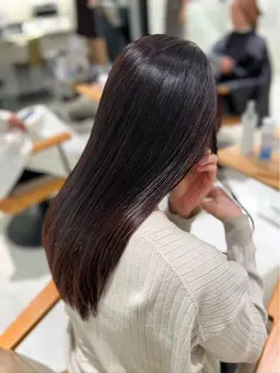 髪質改善ストレート