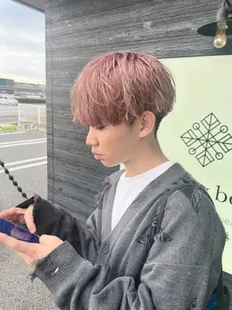 ❁人気No.3❁【メンズ限定🎨】カット×ダブルカラー¥19,000→14,850