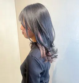 【平日限定】インナー部分ブリーチ＋オンカラー❄️🎀