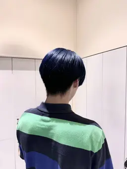👦🏻メンズ限定👦🏻《ミニモ限定60%Off‼️》カット✂️+ダブルカラー💫💜
