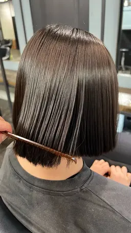 ■ 髪質改善ストレート