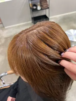 リタッチカラー(ブリーチなし)💫🩵