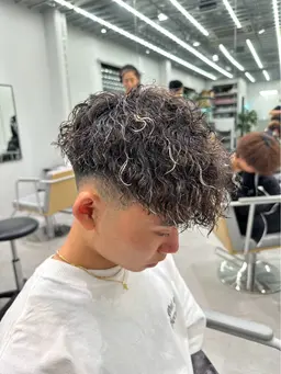 メンズ限定カット+ツイスパor波巻きパーマ