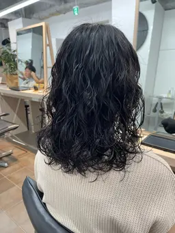 【minimo限定】カット+パーマ+ケア剤(商品)/ショートパーマ/レイヤーパーマ/ウルフパーマ/ボブパーマ/パーマ横浜