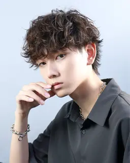 🌼初パーマ🌼メンズカット+相談パーマ