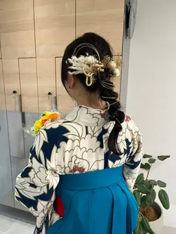 🥂 成人式/卒業式ヘアセット 【和装や髪飾りなどを多く使うヘアセットはこちら◎】