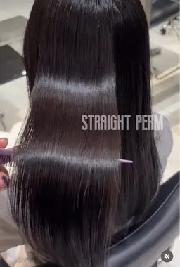 カット＋縮毛矯正🫧(ストレートパーマ)