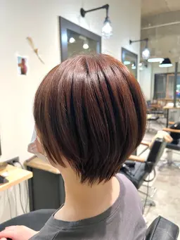 レディースショートカットモデル様 ※当日の施術はnoiではなく、同じく金山にありますリジェール金山というお店になります！