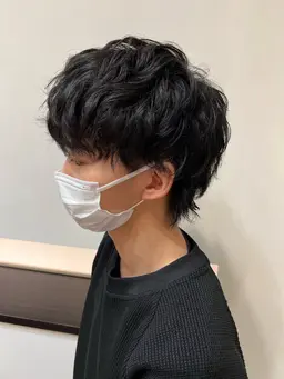 【U25限定】✂️Men's cut➕perm🌀