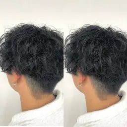 【無造作オシャレ✨️ラフにキマる】メンズパーマ✖️カット✂️🔥