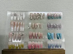 [ハンド]大人可愛い定額ネイル 【初来店・来店2回目】 12種類¥6500 3回以降＋800円