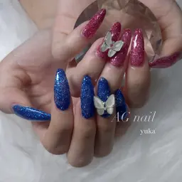 ハンドネイル　スカルプ10本（アート別途）【オフ込み】