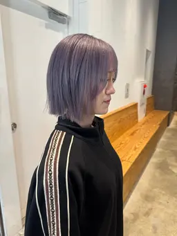 【本日限定⛄️19:30～】【透明感のあるカラー🌈】ブリーチカラー