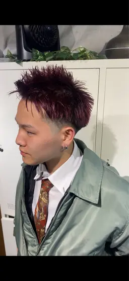 【50%OFF】メンズカット+艶カラー+1STEPトリートメント💈