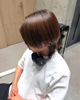 【✨️🩵メンズ限定🩵✨️】メンズカット+高発色クオルシアカラー