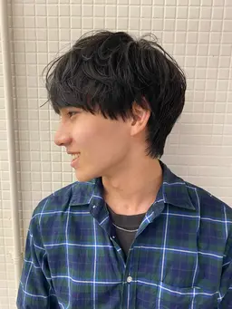 メンズヘアセット