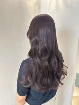 カット+コテ巻き風パーマ ※ロング・ミディアムのみ