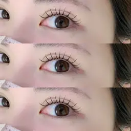 LEDパリエク🎀パーマ×フラットラッシュ100本☆