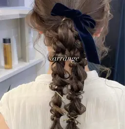 推し活・お出かけに♡可愛いヘアセット＋サラ艶トリートメント