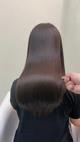1日1名限定【髪質改善】🫧美髪矯正🫧+カット+ライトトリートメント