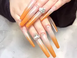 チップスカルプカラーグラデーション