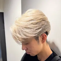 🩵ブリーチ➕オンカラー🩵 【女性可】 【ミニモ学割】 【メンズ】