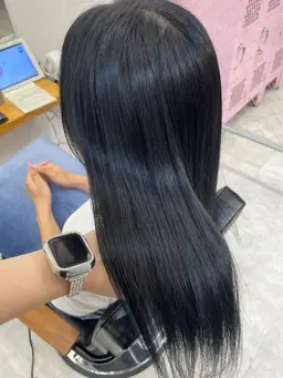 【ブリーチなし】透明感カラー